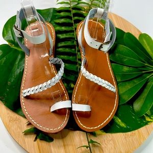 Soludos sandals white 51/2